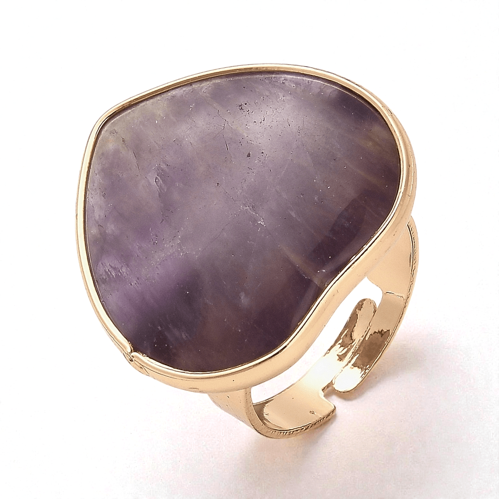 amethyst heart crystal ring crystal ring supplier Canada