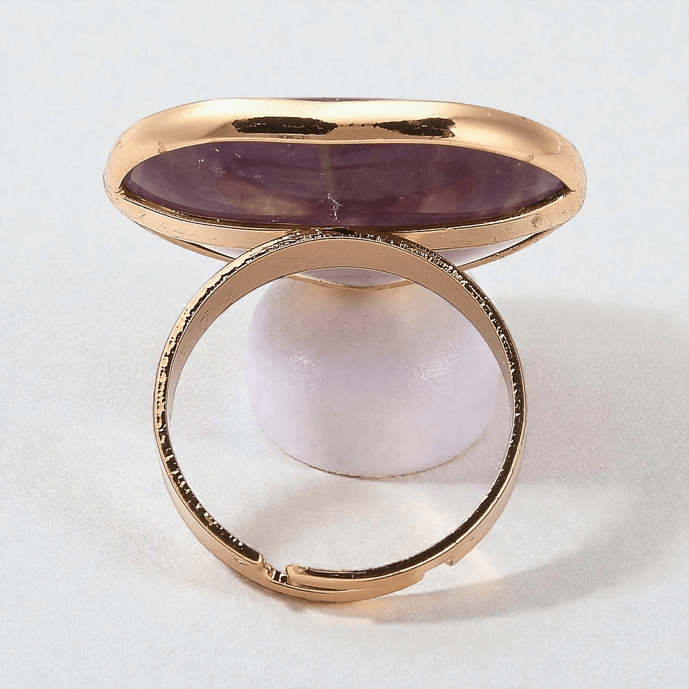 wholesale amethyst heart crystal ring Canada