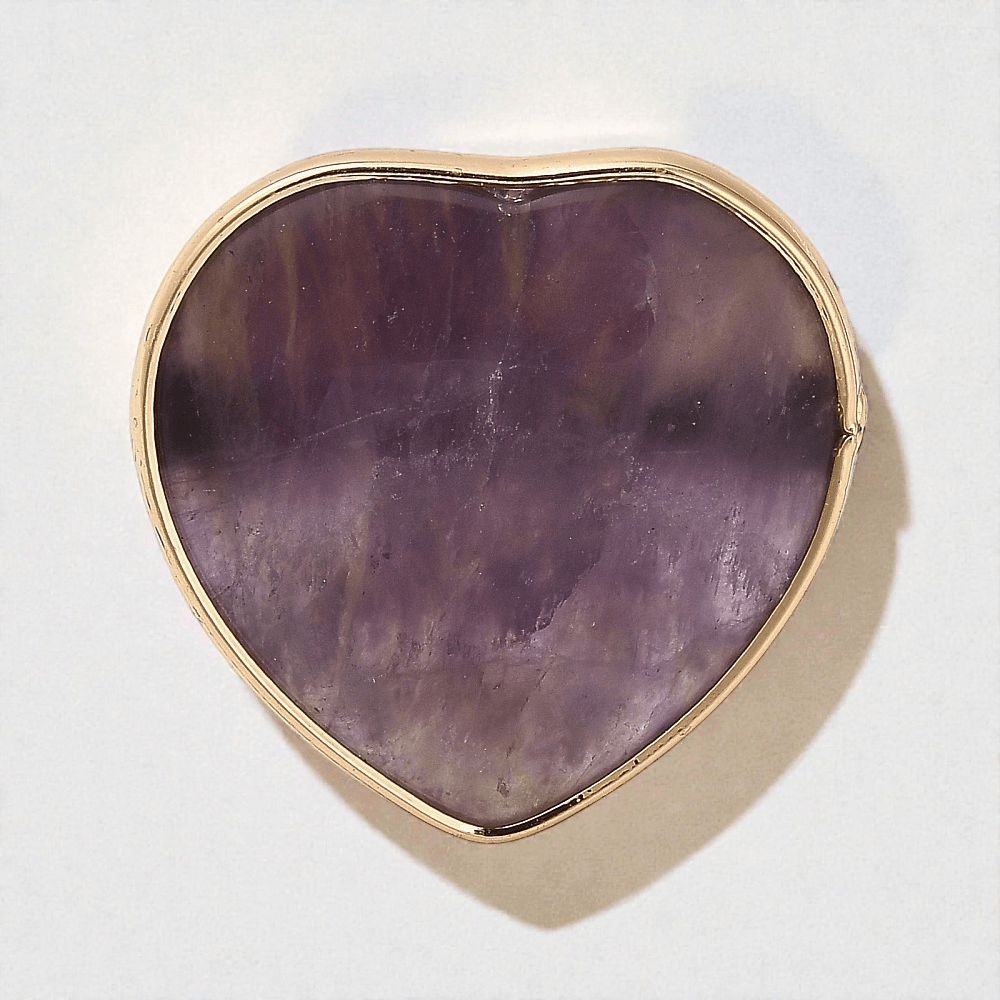 amethyst heart crystal ring bulk wholesale Canada