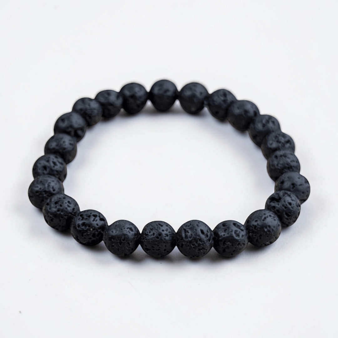Black Lava Stone Bracelets
