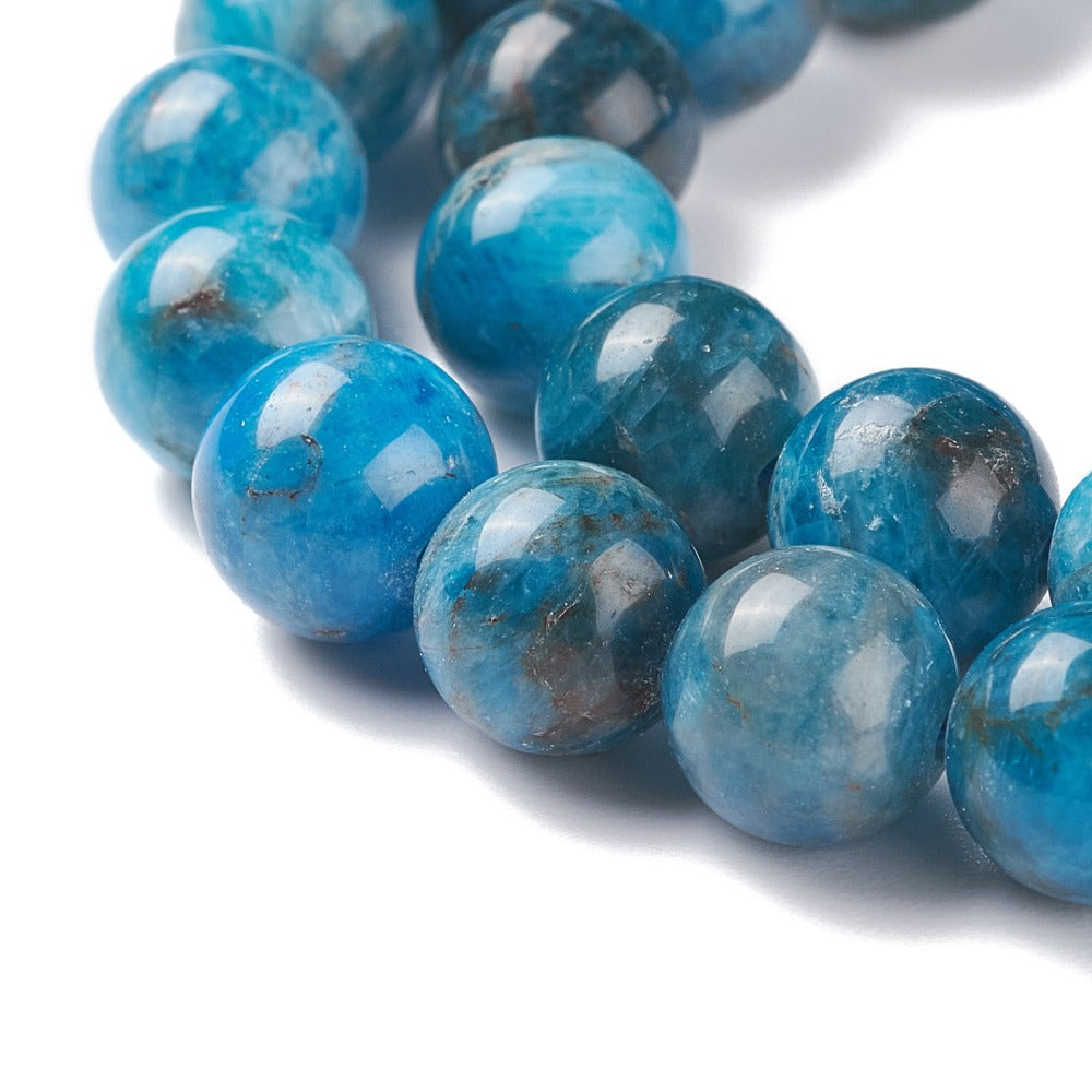 Blue Apatite Beads gemstone bead strand wholesale listing