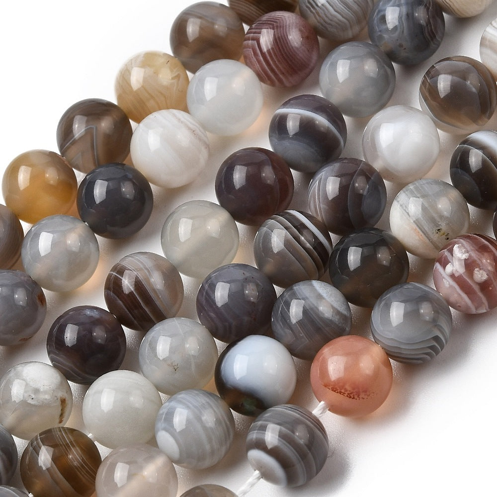 Botswana Agate Beads gemstone bead strand product image