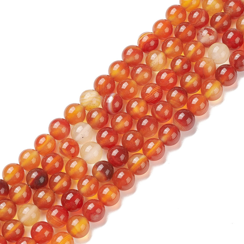 Carnelian Beads gemstone bead strand product image