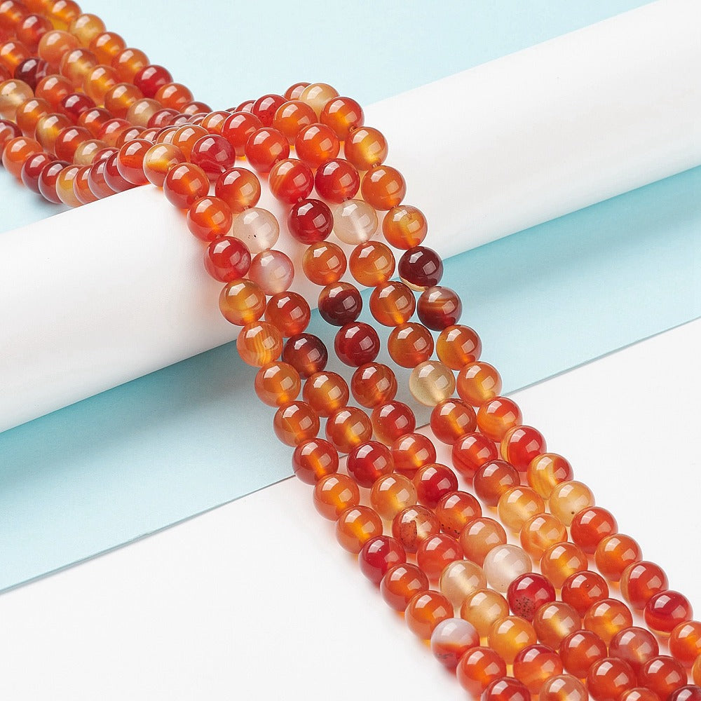 Carnelian Beads gemstone bead strand product image
