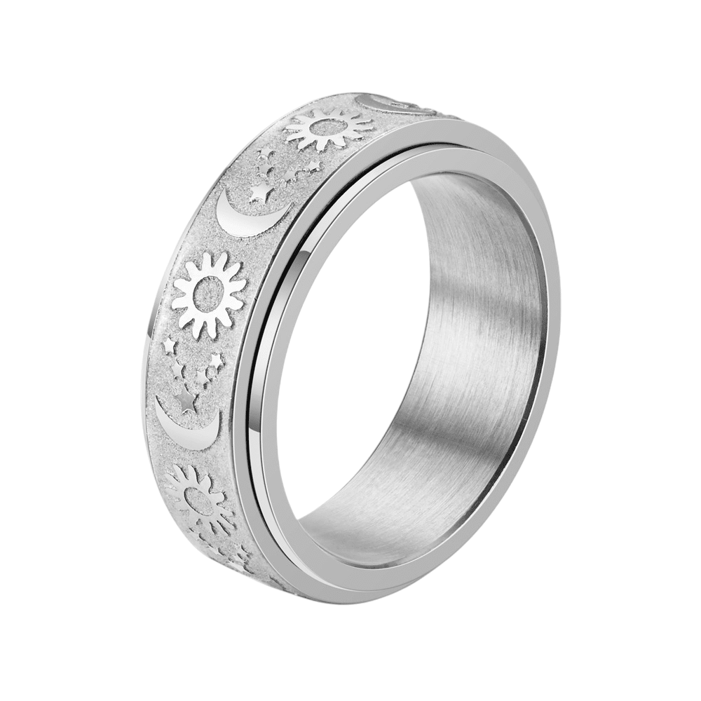 wholesale black celestial spinner ring Canada
