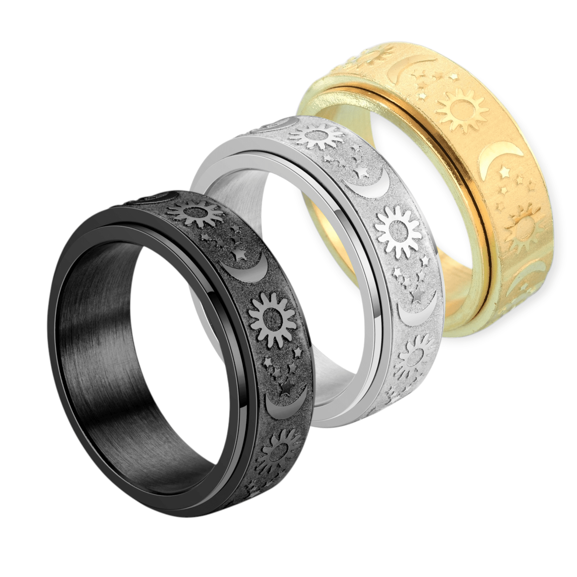 black celestial spinner ring wholesale Canada