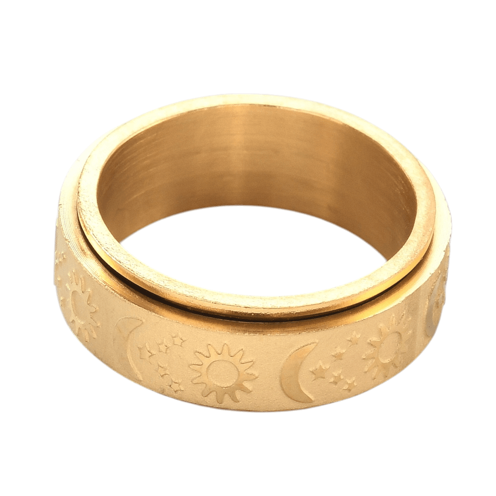 wholesale black celestial spinner ring Canada