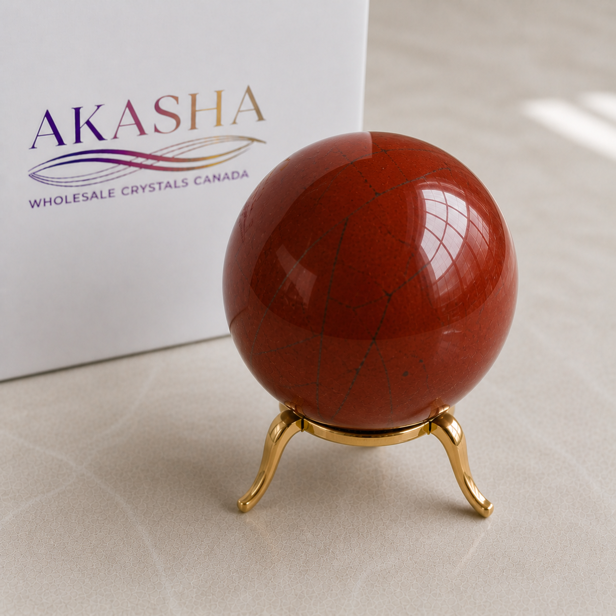 Red Jasper Spheres Wholesale Canada