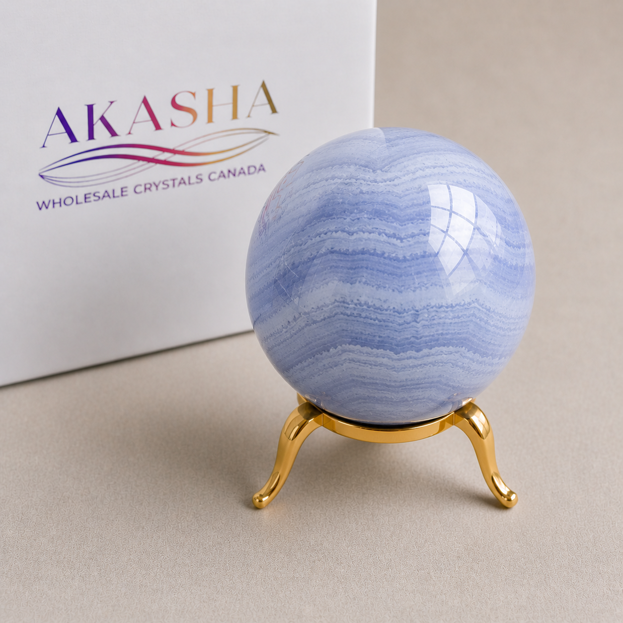 Blue Lace Agate Spheres Wholesale Ontario