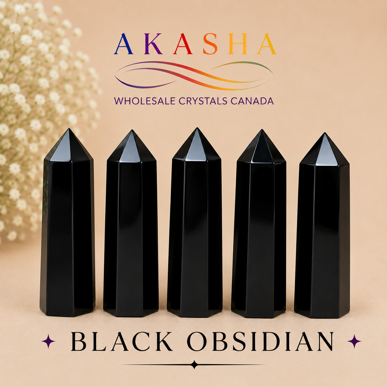 Wholesale Black Obsidian Towers Canada