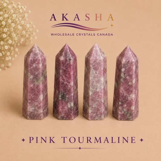 Wholesale Pink Tourmaline Towers Ontario