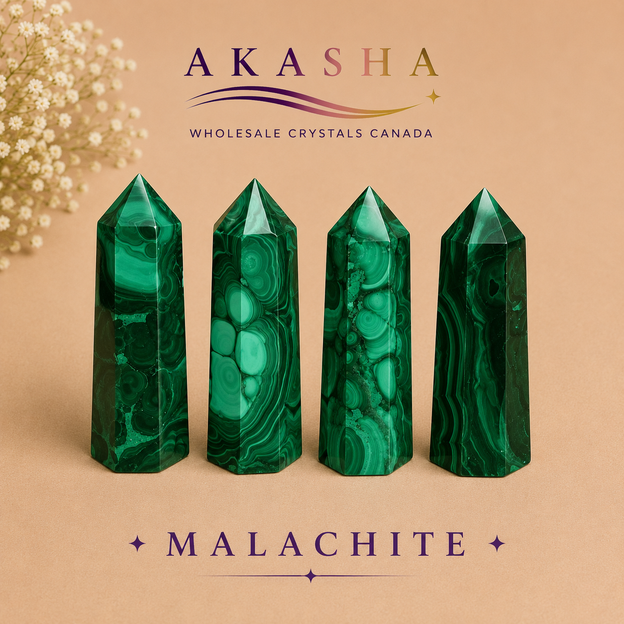 Malachite Towers Wholesale Canada