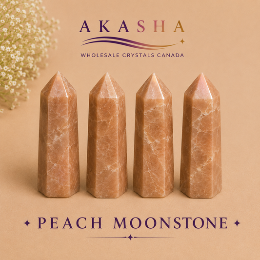 Peach Moonstone Towers Wholesale Ontario