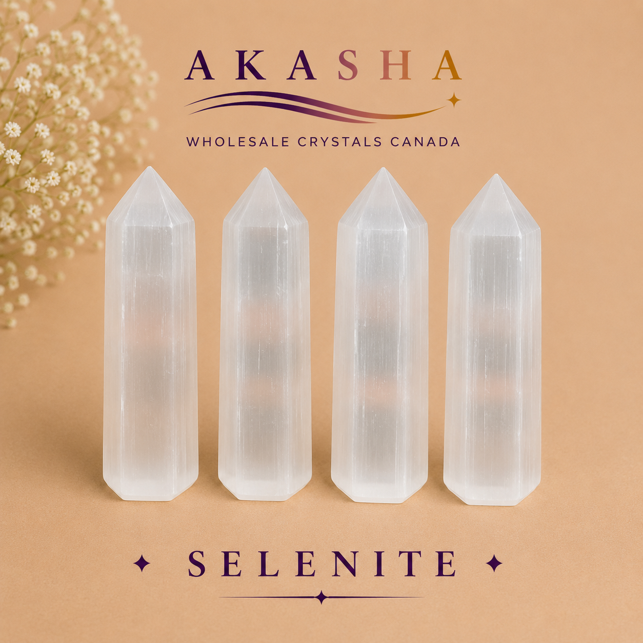 Wholesale Selenite Towers Canada
