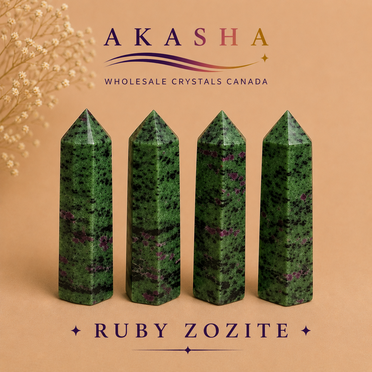 Ruby Zoisite Towers Wholesale Ontario