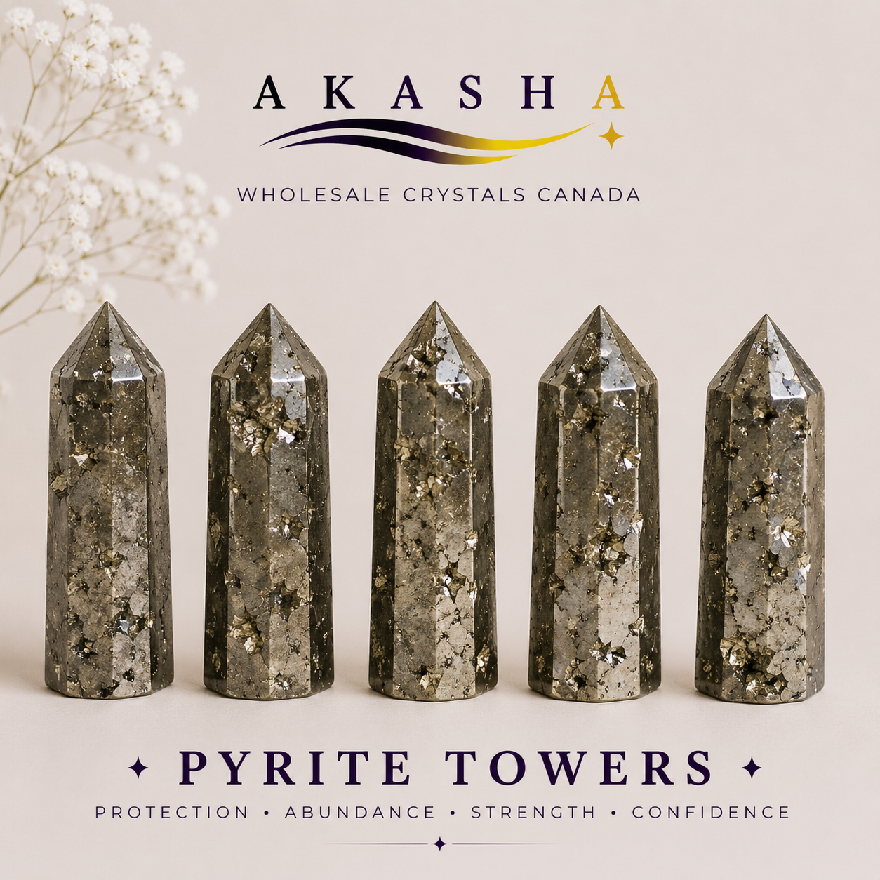 Wholesale Pyrite Towers Canada