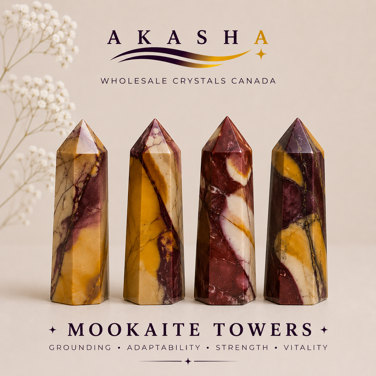 Wholesale Mookaite Towers Canada