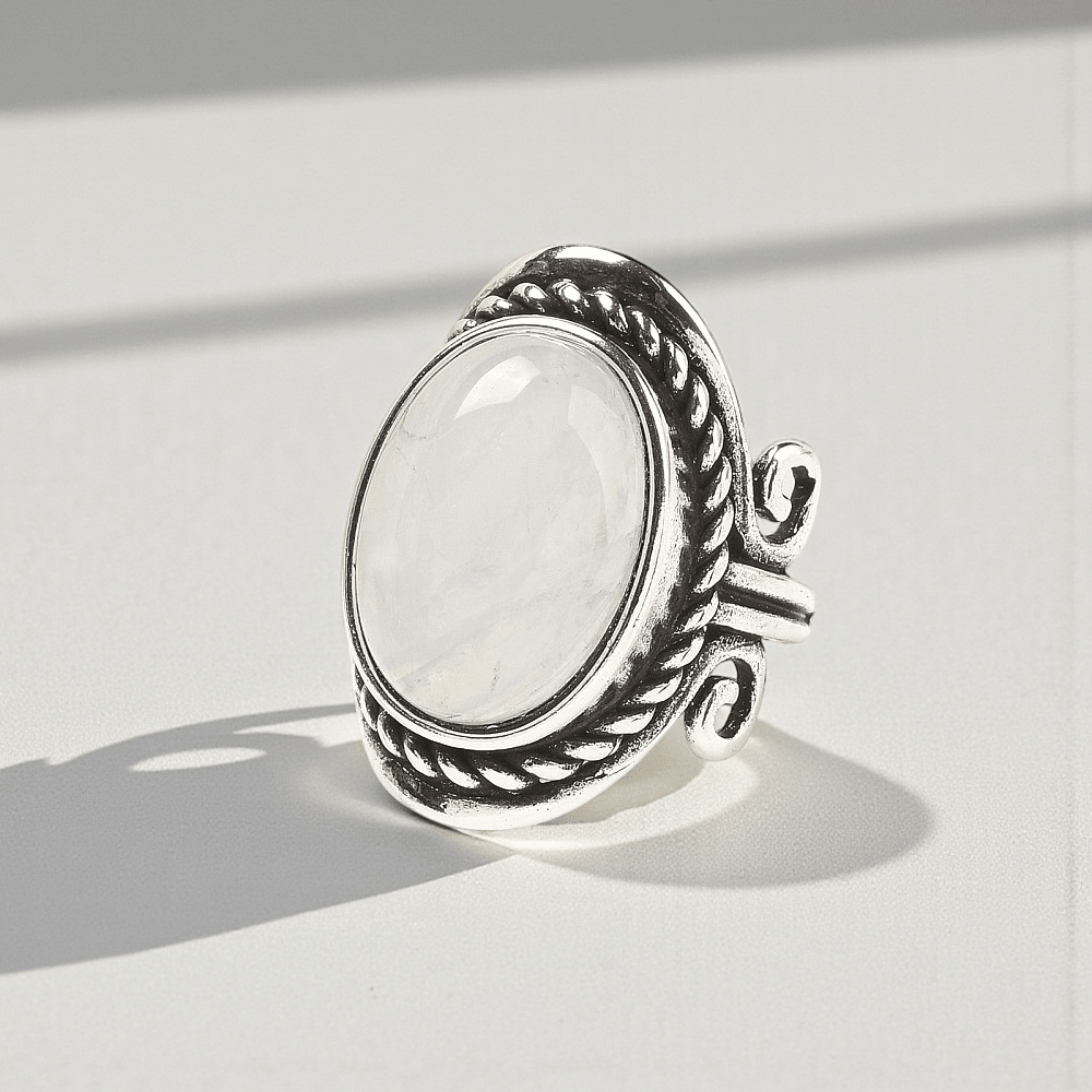 chunky clear quartz crystal ring wholesale Canada