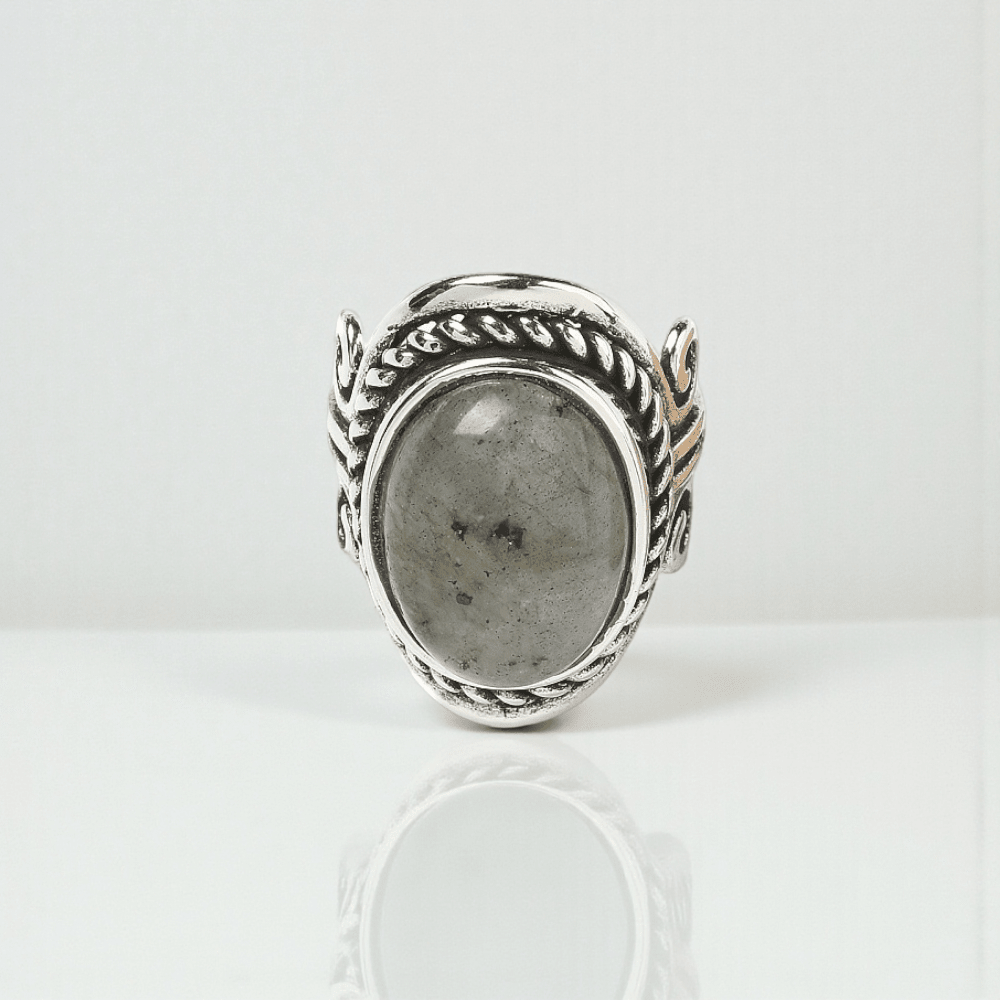 chunky labradorite crystal ring wholesale Canada