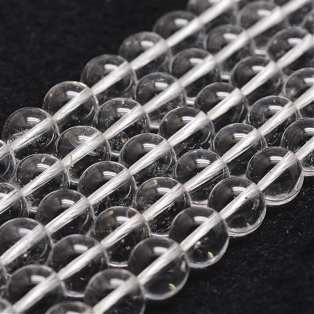 Clear Quartz Beads gemstone bead strand wholesale listing