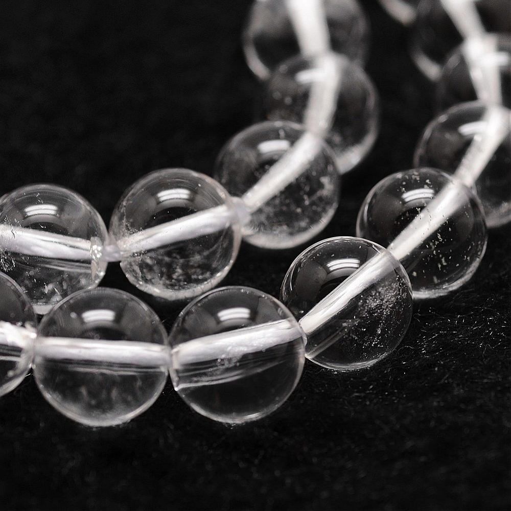 Clear Quartz Beads gemstone bead strand product image