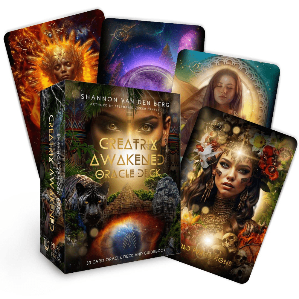 Creatrix Awakened Oracle Deck by Shannon Van Den Berg oracle card deck