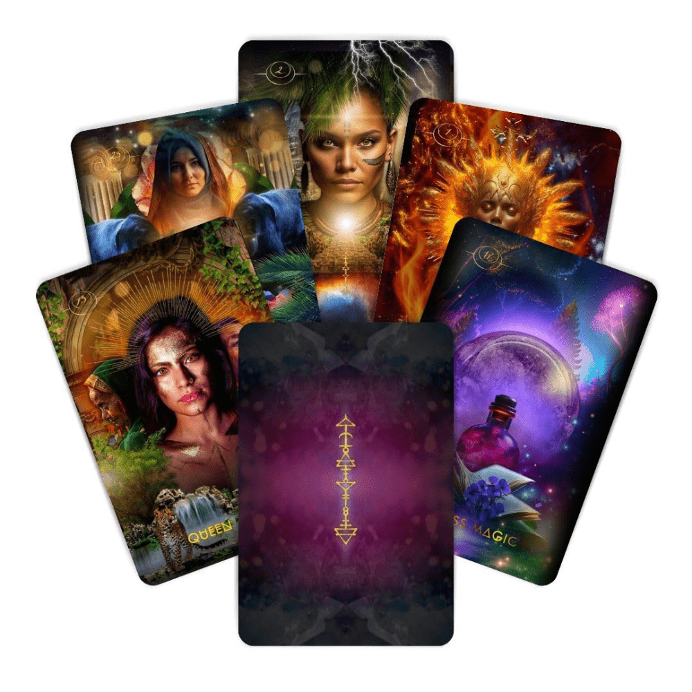 Creatrix Awakened Oracle Deck by Shannon Van Den Berg oracle card deck