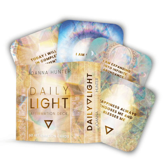 Daily Light Affirmation Deck by Joanna Hunter oracle card deck