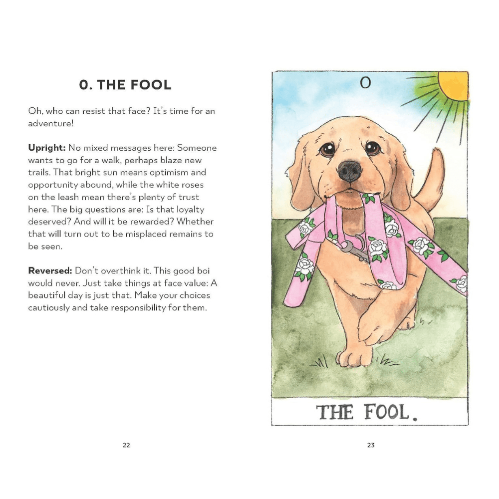 Dog Tarot by Heidi Schulman tarot deck