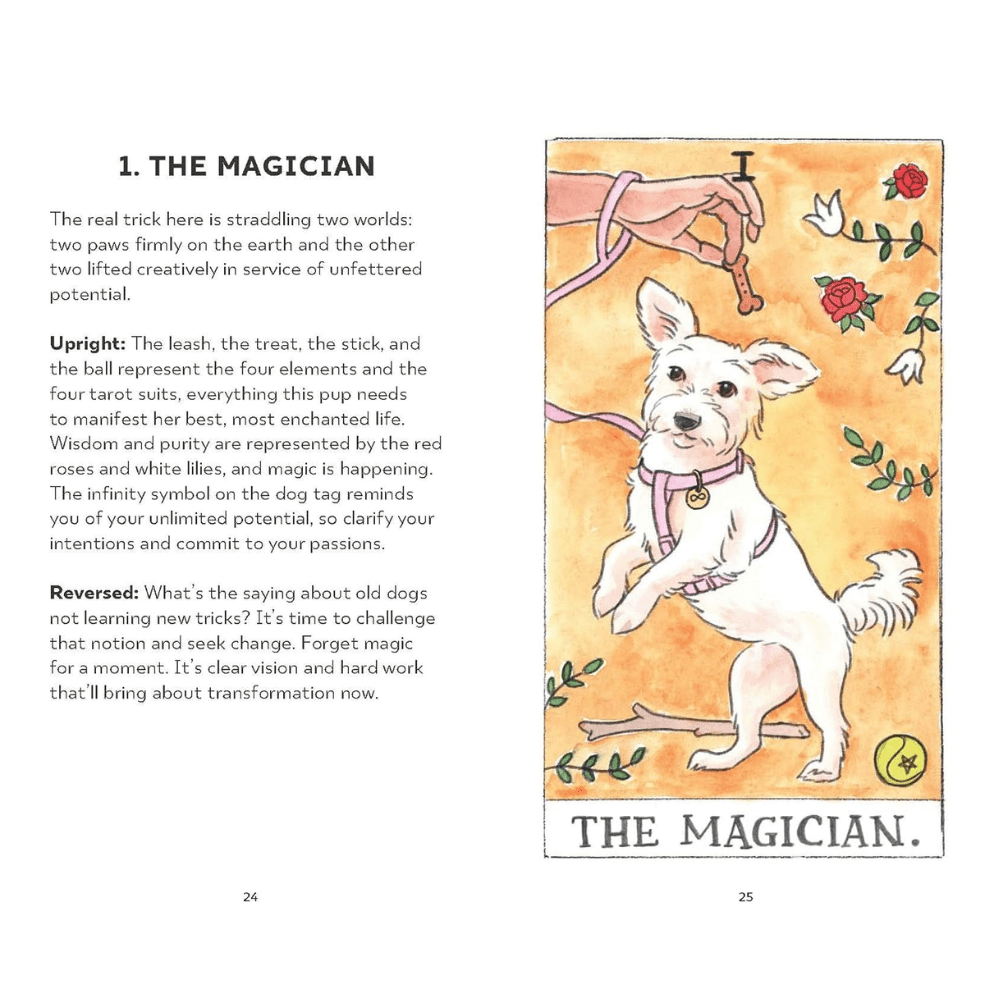 Dog Tarot by Heidi Schulman tarot deck