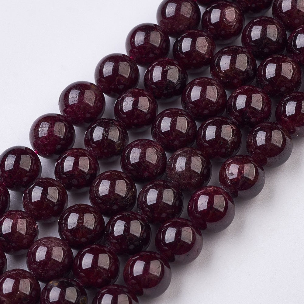 Garnet Beads gemstone bead strand wholesale listing