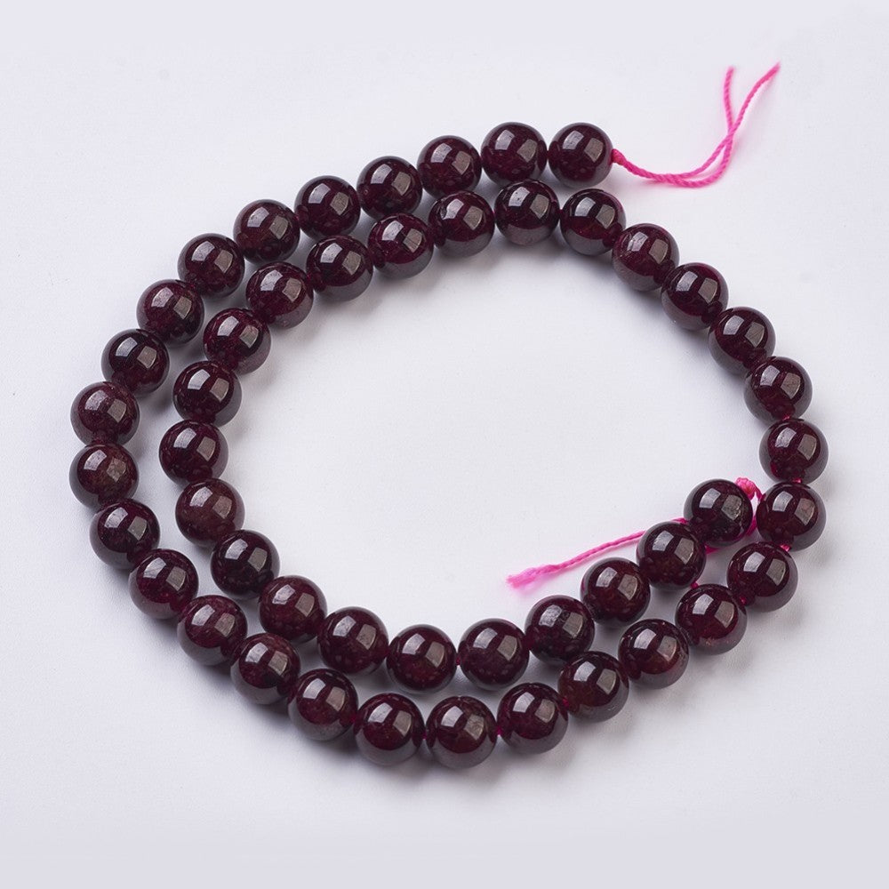 Garnet Beads gemstone bead strand product image