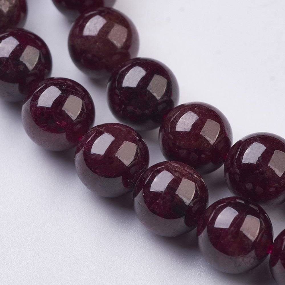 Garnet Beads gemstone bead strand product image