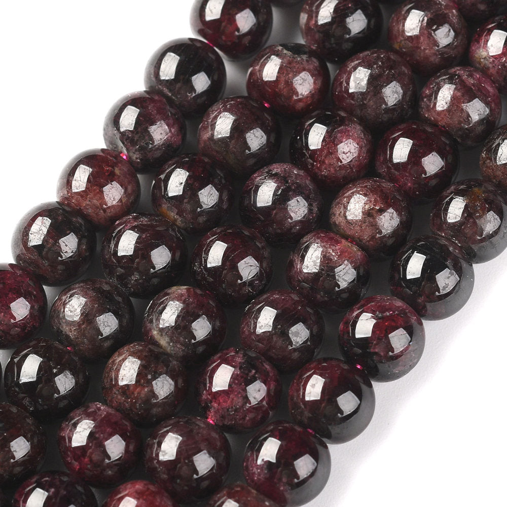 Garnet Beads gemstone bead strand product image