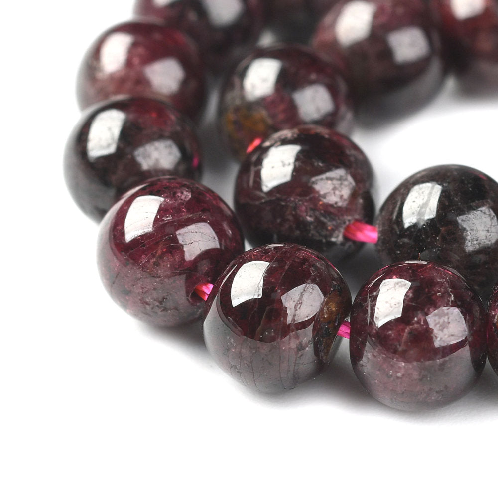 Garnet Beads gemstone bead strand product image