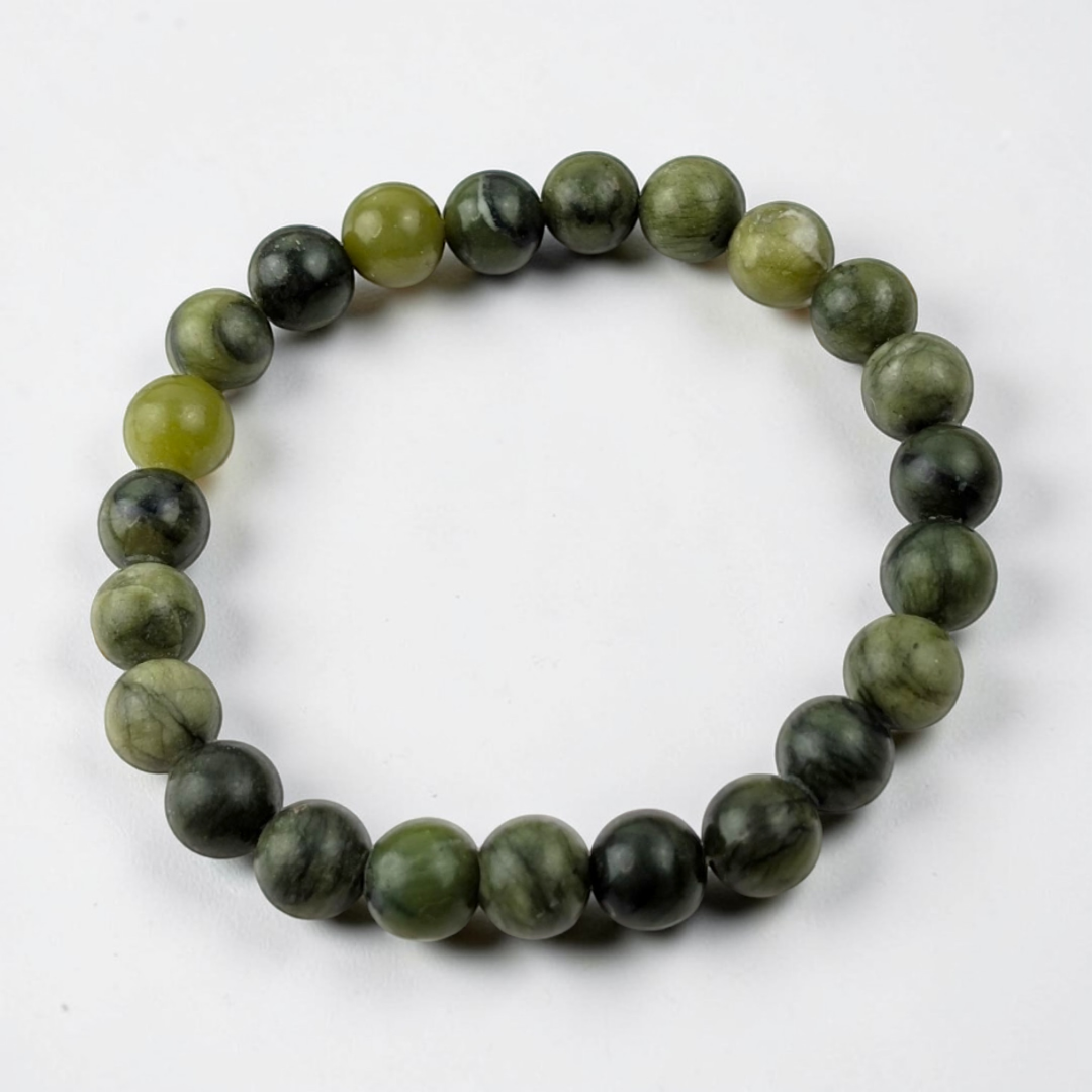 Green Jade Bracelet image 1 wholesale product photo by Akasha Wholesale