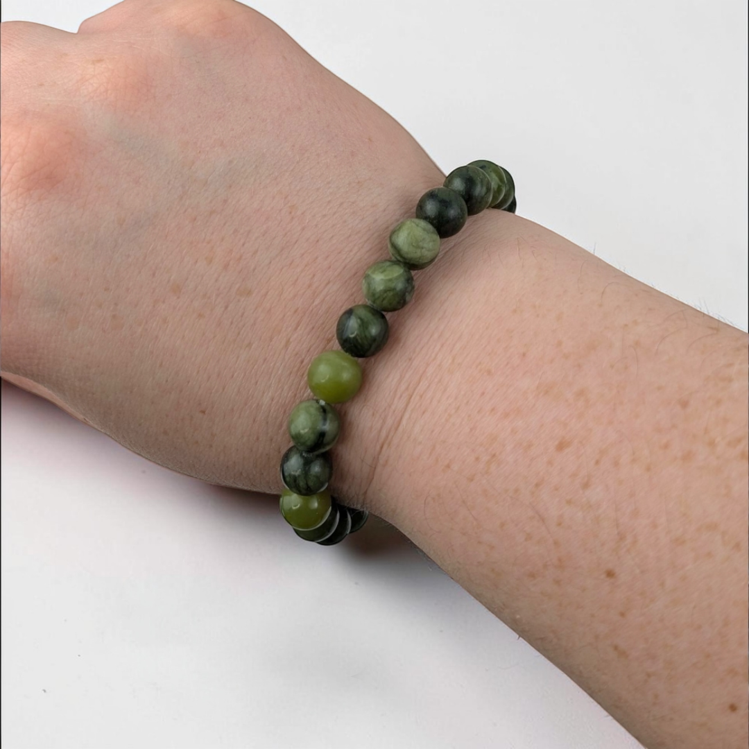 Green Jade Bracelet image 5 wholesale product photo by Akasha Wholesale