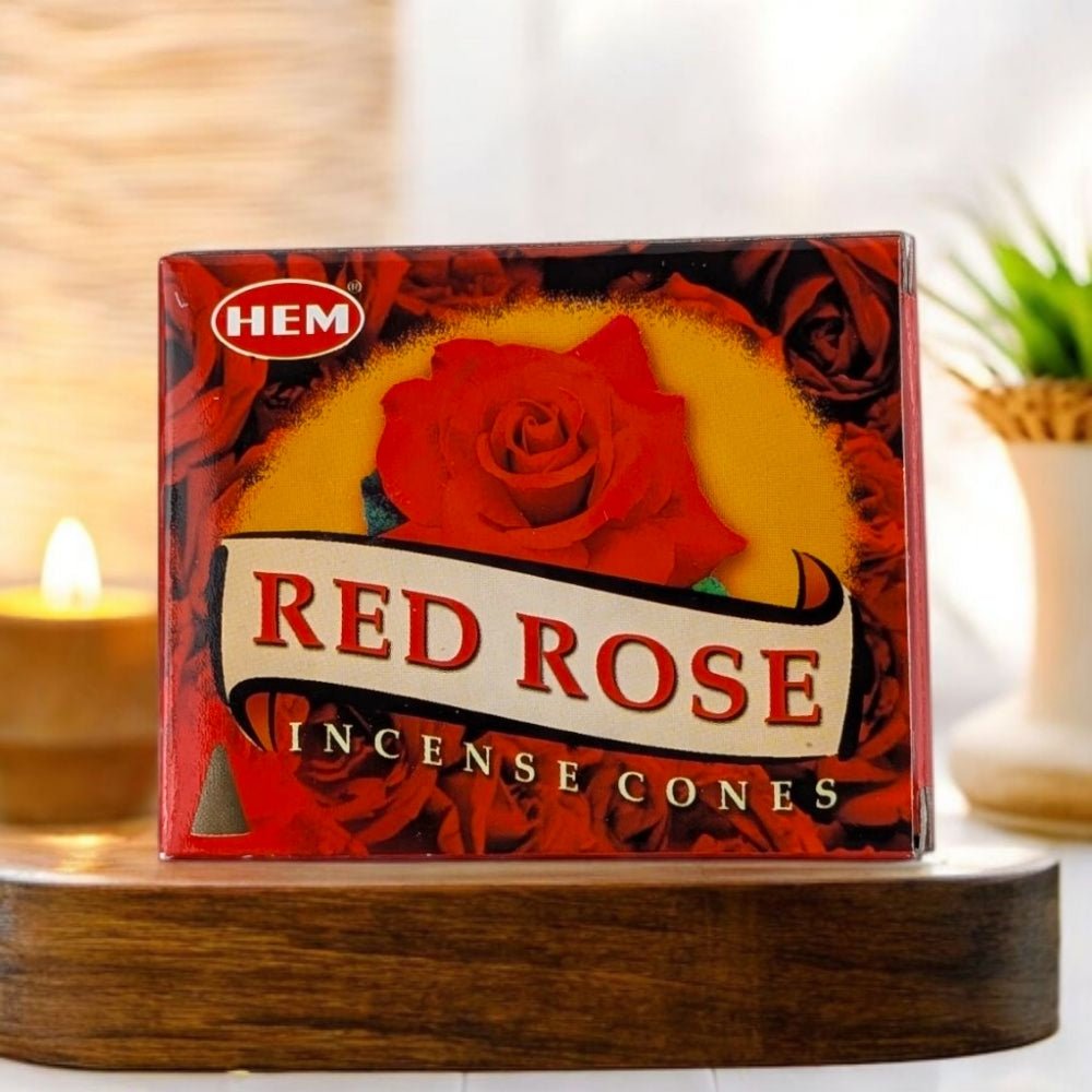 Hem Red Rose Incense Cones product image