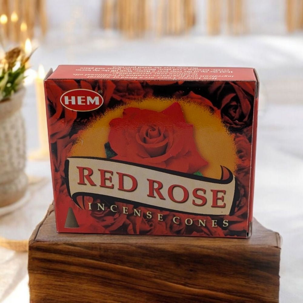 Hem Red Rose Incense Cones product image 2