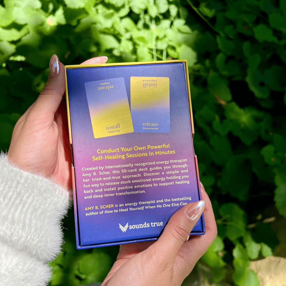 How to Heal Yourself Oracle Deck by AMY B. SCHER oracle card deck