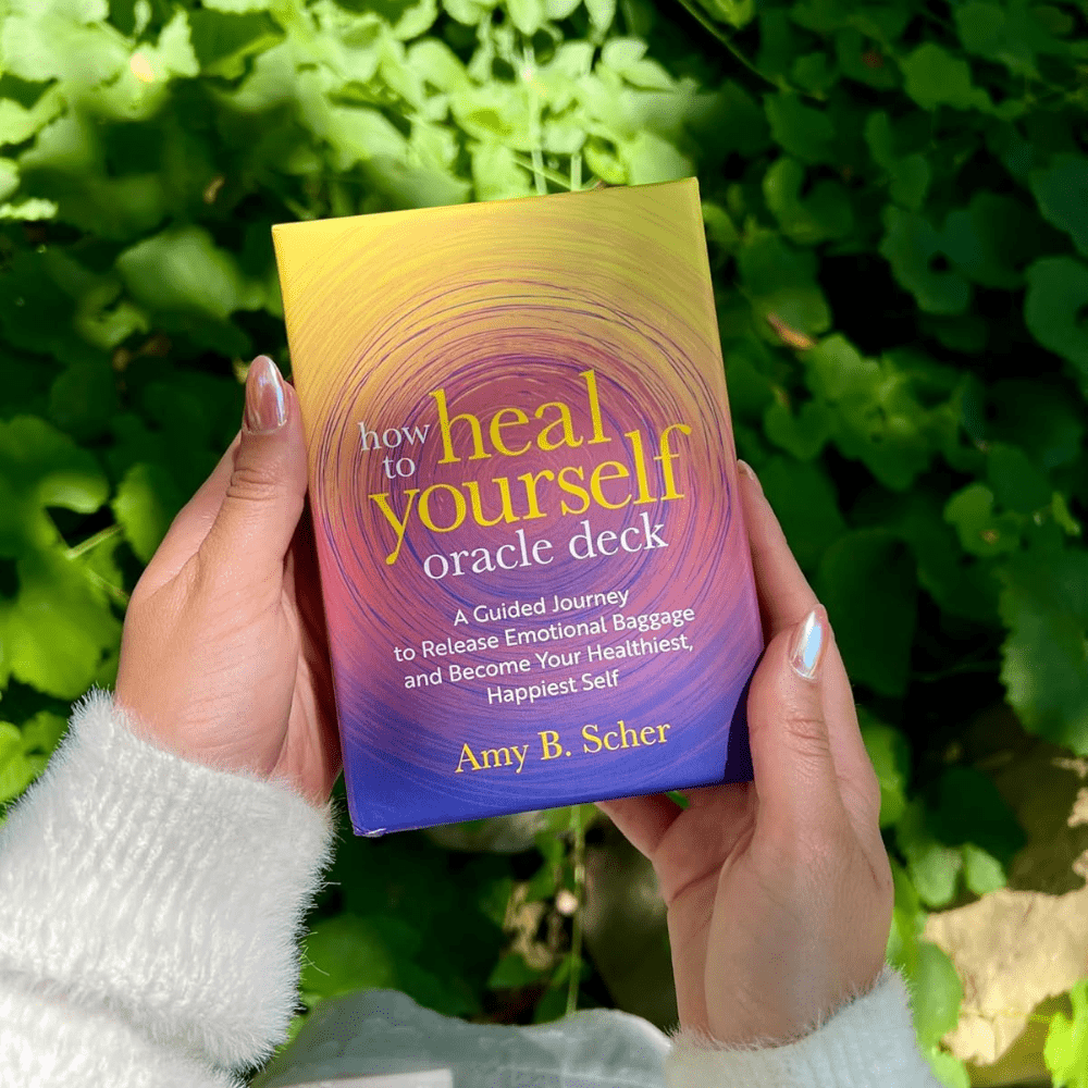 How to Heal Yourself Oracle Deck by AMY B. SCHER oracle card deck