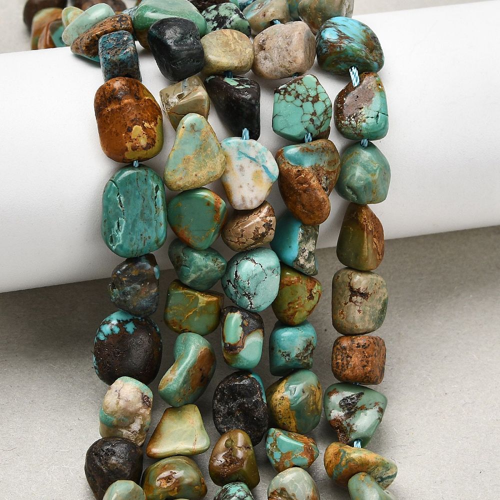 Hubei Turquoise Chip Beads gemstone bead strand wholesale listing