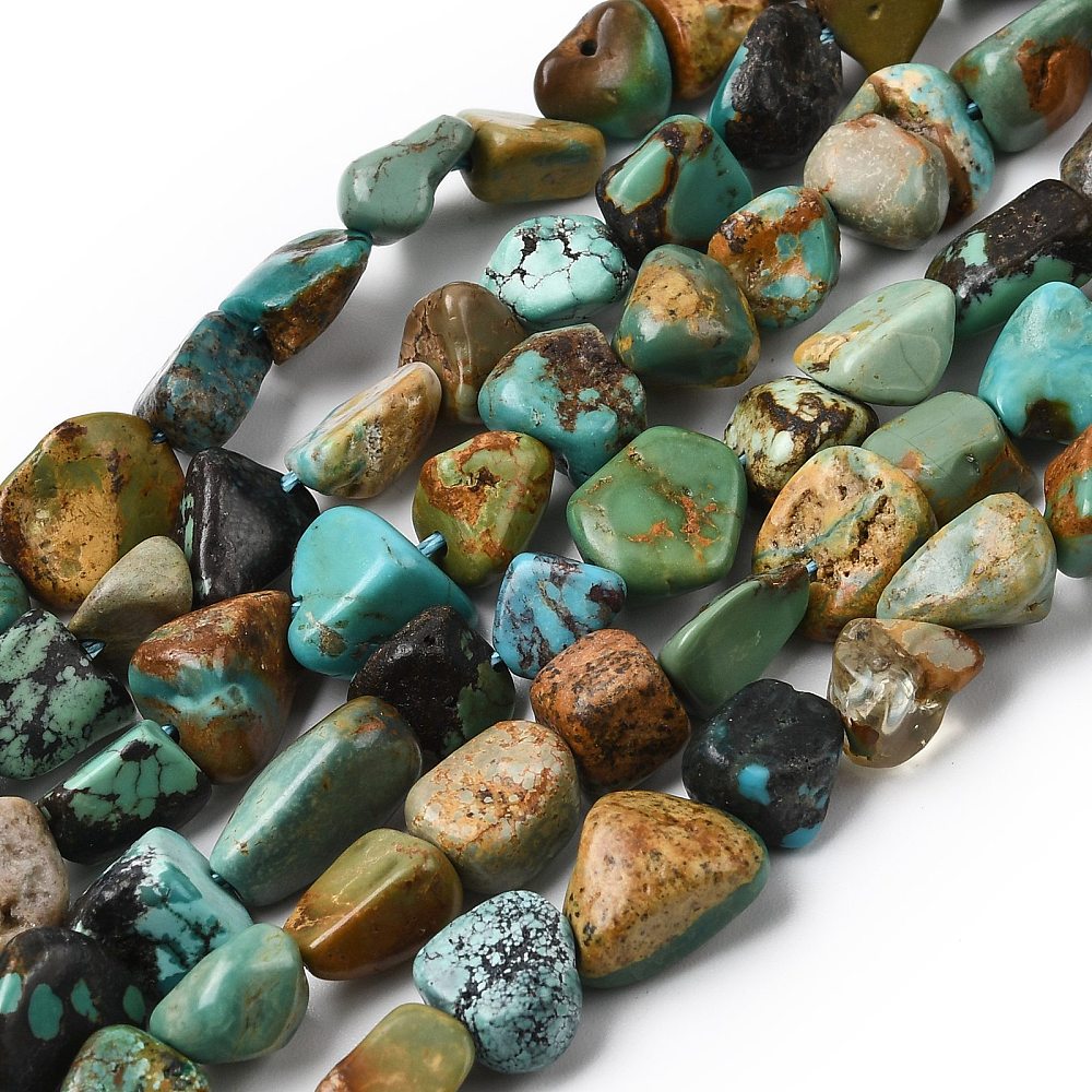 Hubei Turquoise Chip Beads gemstone bead strand product image