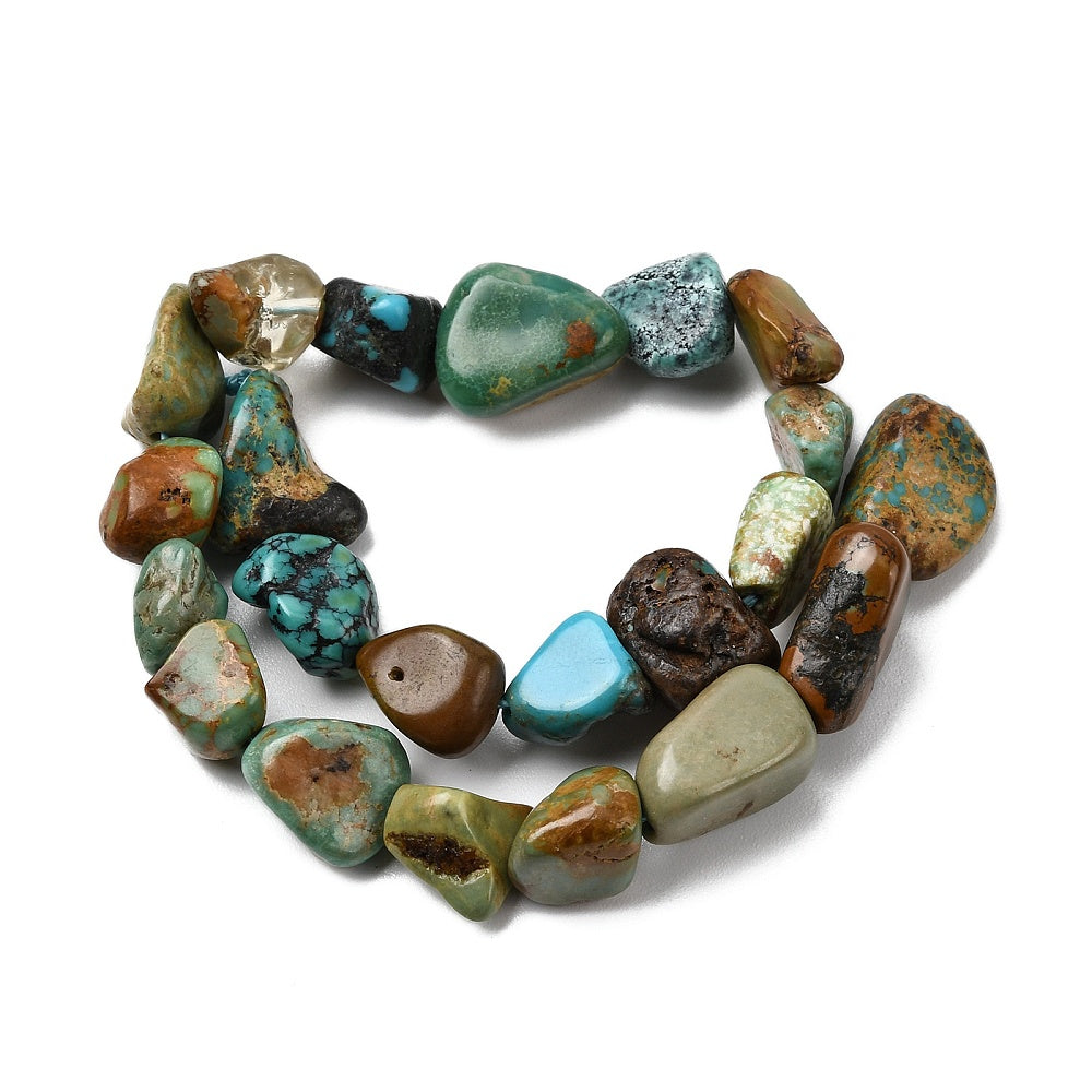 Hubei Turquoise Chip Beads gemstone bead strand product image