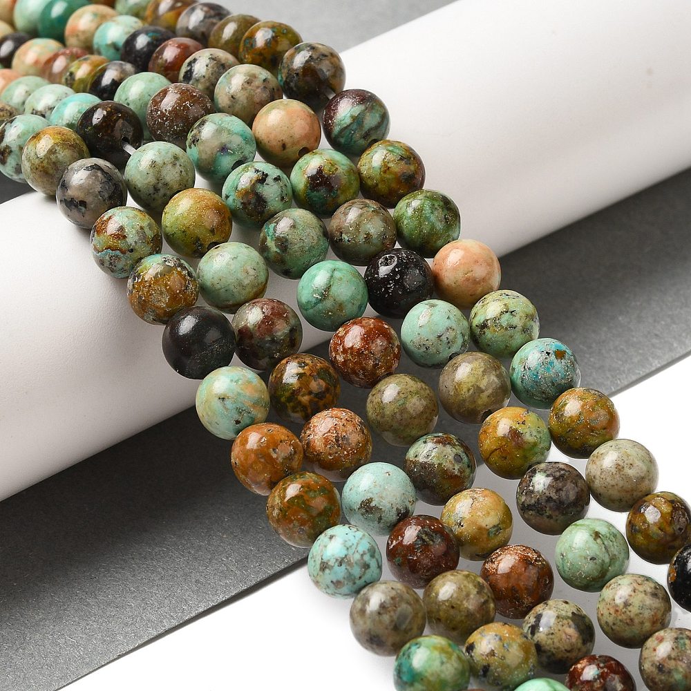 Hubei Turquoise Beads gemstone bead strand product image