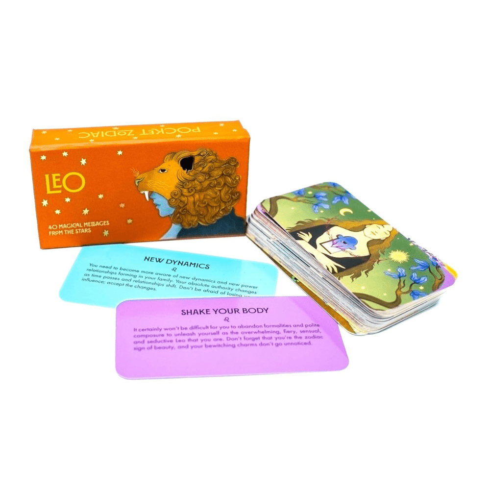 Pocket Zodiac: Leo by Ginny Chiara Viola oracle card deck