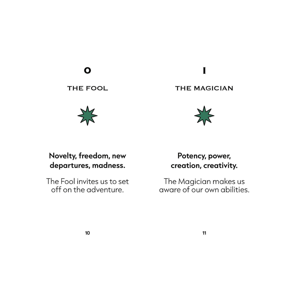 Mini Tarot by Margot Robert-Winterhalter tarot deck