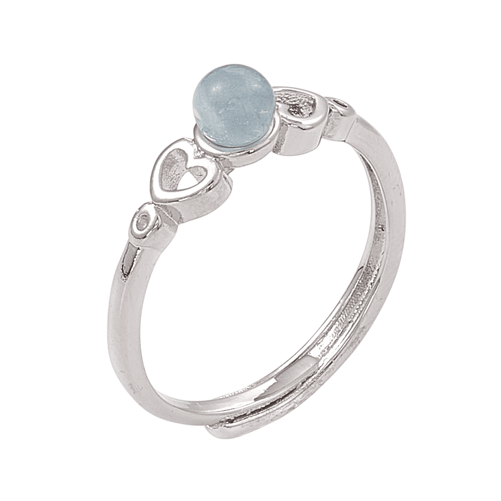 Aquamarine crystal for Throat chakra to improve communication skills. Available at zen collection metaphysical stores in Barrie.  Shop In-store or online now