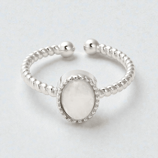 oval moonstone crystal ring wholesale Canada