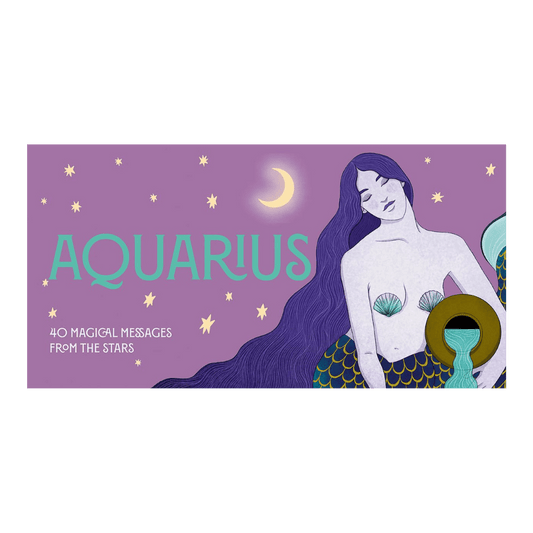 Pocket Zodiac: Aquarius by Robert Jones oracle card deck